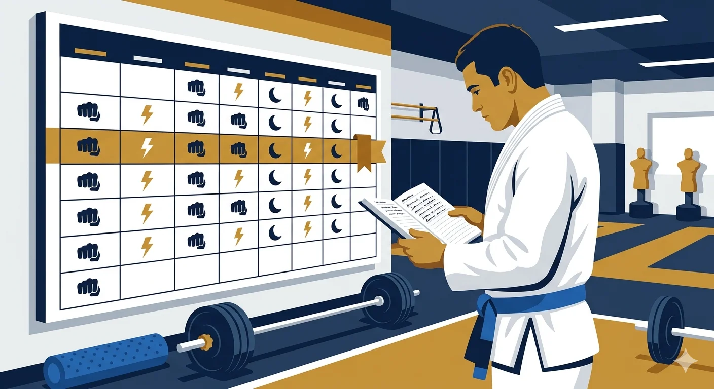 12-Week BJJ Competition Prep Plan: From Training Camp to Tournament