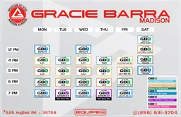 Gracie Barra Madison, AL logo