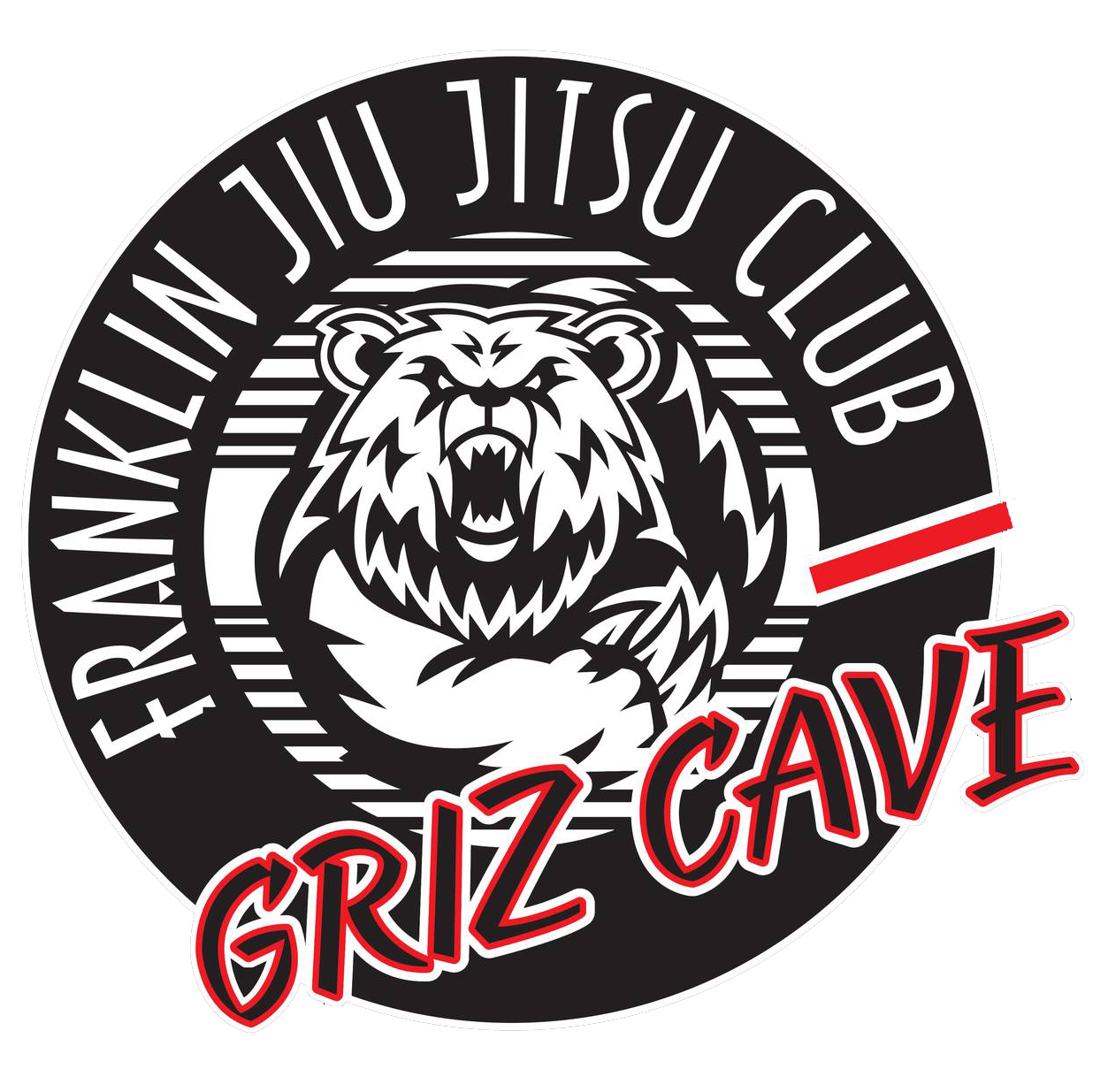 Franklin Jiu Jitsu Club #Grizcave logo