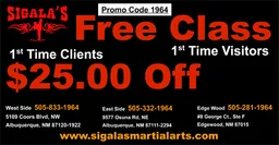 A. Sigala's Martial Arts and Boxing logo